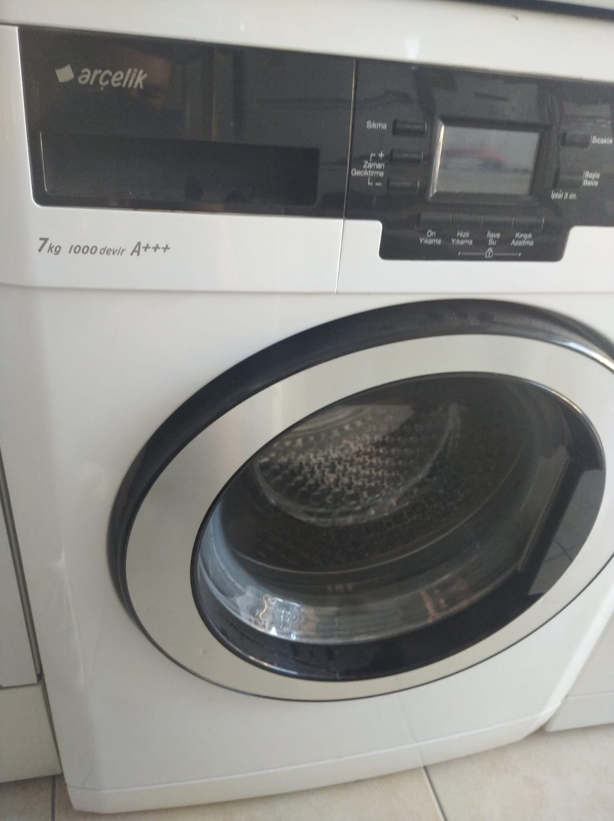 Konya coskun spottan 2.el arçelik marka çamaşır makinesi